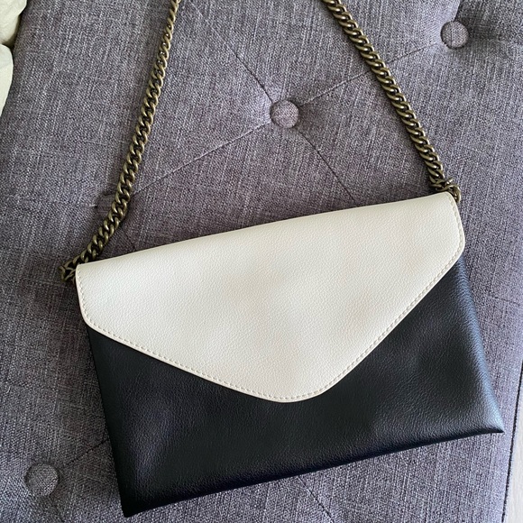 J Crew Leather Envelope Bag - Picture 2 of 6